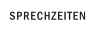 SPRECHZEITEN